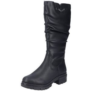 Rieker DAMES Laarzen 76891, Vrouwen Winterlaarzen,winter laarzen,outdoor schoenen,warm,Zwart (schwarz / 00),39 EU / 6 UK