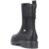 Enkellaarsjes - Z2880 - Imitatieleer - Gevoerd - Blokhak