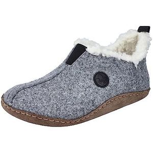 Rieker 66350 Pantoffels voor dames, grijs, 40 EU