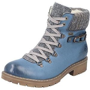 Rieker Y9430 Enkellaarzen voor dames, Blauw