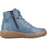 Veterboots - Zwart - Synthetisch/Textiel/Rubber