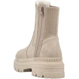 Rieker - Y9373 - Chelsea Laarzen - Beige - Sleehak - Medium Breedte