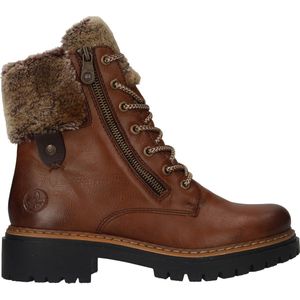 Rieker Veterschoenen Hoog Veterschoenen Hoog - cognac - Maat 37