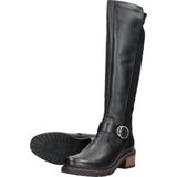 Remonte - Dames Laars - Zwart - Gladleer - Imitatiebont