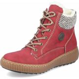 Veterlaarsjes - Effen - Imitatieleer - Gevoerd - Platte Hak