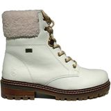 Veterlaarsjes - Effen - Leer - Ritssluiting - Blokhak