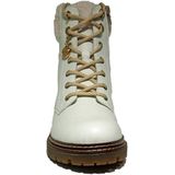 Veterlaarsjes - Effen - Leer - Ritssluiting - Blokhak