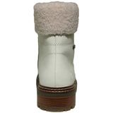 Veterlaarsjes - Effen - Leer - Ritssluiting - Blokhak