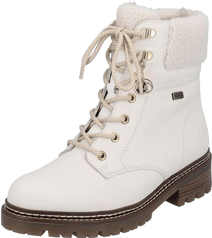 Veterlaarsjes - Effen - Leer - Ritssluiting - Blokhak