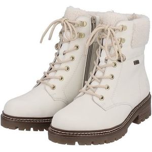 Remonte Veterboot - Vrouwen - Wit/beige - Maat 39