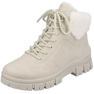 Rieker Z1101 korte laarzen voor dames, beige, 36 EU