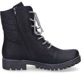 Rieker - 78520 - Enkellaarzen - Zwart - Synthetisch - Waterafstotend