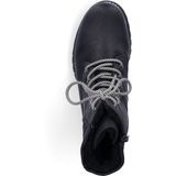 Rieker - 78520 - Enkellaarzen - Zwart - Synthetisch - Waterafstotend