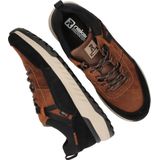 Rieker - Sneakers - Zwart - Leer en Kunstleer