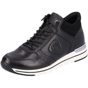 Remonte, Schoenen, Dames, Zwart, 37 EU, Zwarte Gesloten Sneakers voor Dames