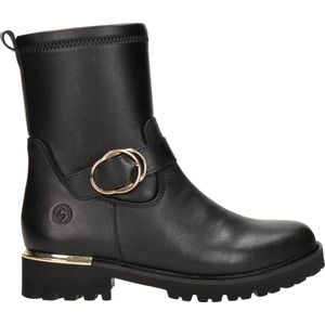 Remonte - Rits- & Gesloten Boots - Dames Laars - Zwart - Leer