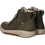 Rieker - Veterboot - Kaki - Nubuckleer - EvolutionSoft- Voetbed