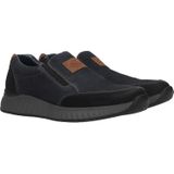 Rieker Instappers blauw Synthetisch