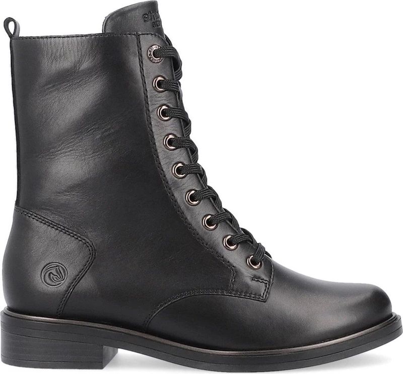 Remonte Dames Veterboot - D8388-01 Zwart