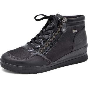 Remonte Dames Veterboot - R0770-01 Zwart