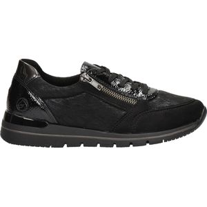 Remonte - R6700 - Sneakers - Zwart - Leer