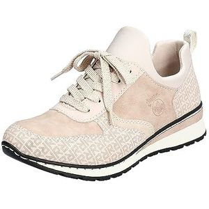 Rieker 54451 damessneakers, Roze oud roze parel P