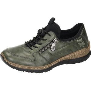 Rieker Dames N32g2 Sneakers, groen, 37 EU