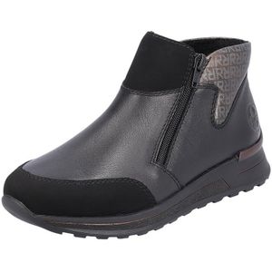 Rieker Dames N1452 lage schoenen, zwart, 36 EU X-Breed
