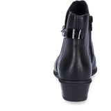 Rieker - Y0783 - Enkellaarzen - Zwart - Gevoerd - Halve Laarzen - Winterschoen