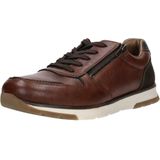 Rieker Sneakers - Cognac - Leer - Rubber Zool