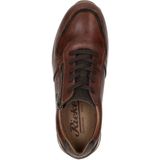 Rieker Sneakers - Cognac - Leer - Rubber Zool