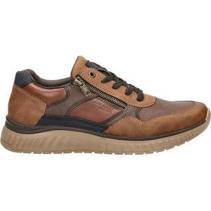 Rieker Sneakers bruin Textiel - Maat 47