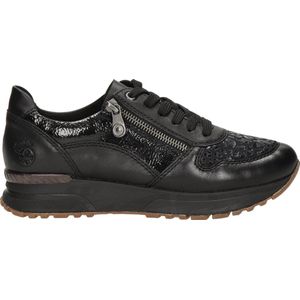 Rieker Sneakers zwart Leer - Dames - Maat 39