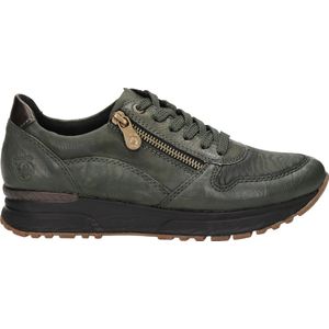 Rieker Sneakers groen Imitatieleer - Dames - Maat 38