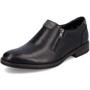Rieker heren 10351 slipper, zwart, 45 EU Breed