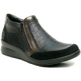 Rieker Comfortboot - Vrouwen - Zwart - Maat 39