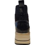 Remonte Enkellaarsjes zwart Textiel - Dames