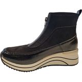 Remonte Enkellaarsjes zwart Textiel - Dames