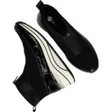 Remonte Enkellaarsjes zwart Textiel - Dames