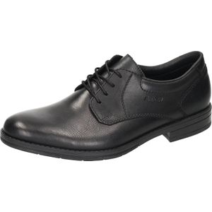 Rieker - Gesloten Formele Zakelijke Schoenen - Zwart - Leer