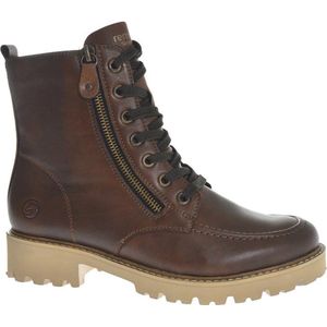 Remonte D8667 22 Dames Veterboot - Cognac - 37