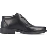 Rieker - Gesloten Formele Zakelijke Schoenen - Zwart - Leer