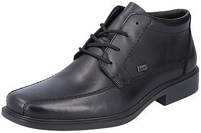 Rieker - Gesloten Formele Zakelijke Schoenen - Zwart - Leer