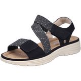 Rieker Sandale, Sommerschuh, Outdoorsandale mit regulierbaren Klettverschlüssen
