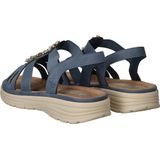 Rieker - V8549 - Sandalen - Blauw - Nabukino - Ultralicht Comfort