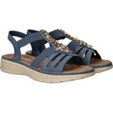 Rieker - V8549 - Sandalen - Blauw - Nabukino - Ultralicht Comfort