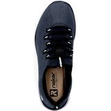 Instapschoen - Nachtblauw - Vrijetijdssneaker - MemoSoft - Sleehak