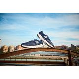 OTTO RIEKER Preston Sport Slip-on Sneakers - Donkerblauw - Elastiek Sluiting - Sleehak