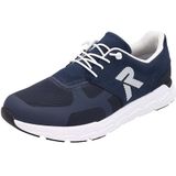 OTTO RIEKER Preston Sport Slip-on Sneakers - Donkerblauw - Elastiek Sluiting - Sleehak