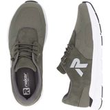 Christoph Kramer - Hardloopsneakers - Olijf - Textiel - Sleehak